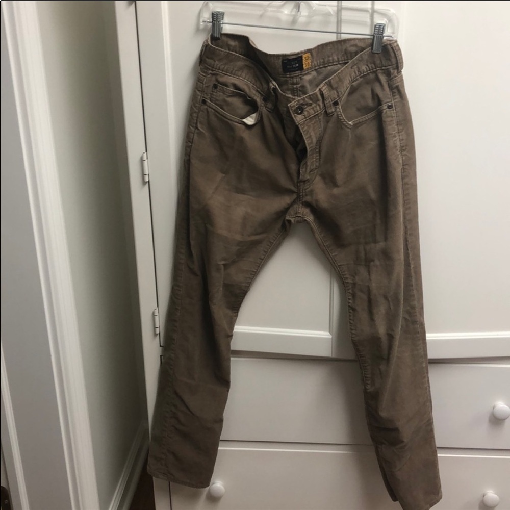 J. Crew Men’s Brown Corduroy Pants